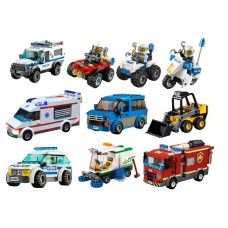 Vehicles11Z foaie de zahar poza comestibila mijloace de transport Lego City 29x20cm